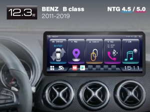 BENZ B CLASS 12.3吋原車螢幕升級