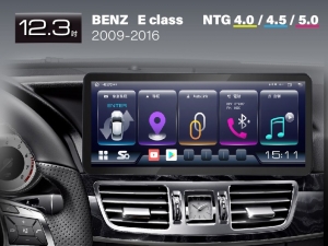 BENZ E CLASS 12.3吋原車螢幕升級