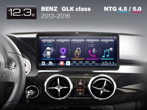 BENZ GLK CLASS 12.3吋原車螢幕升級