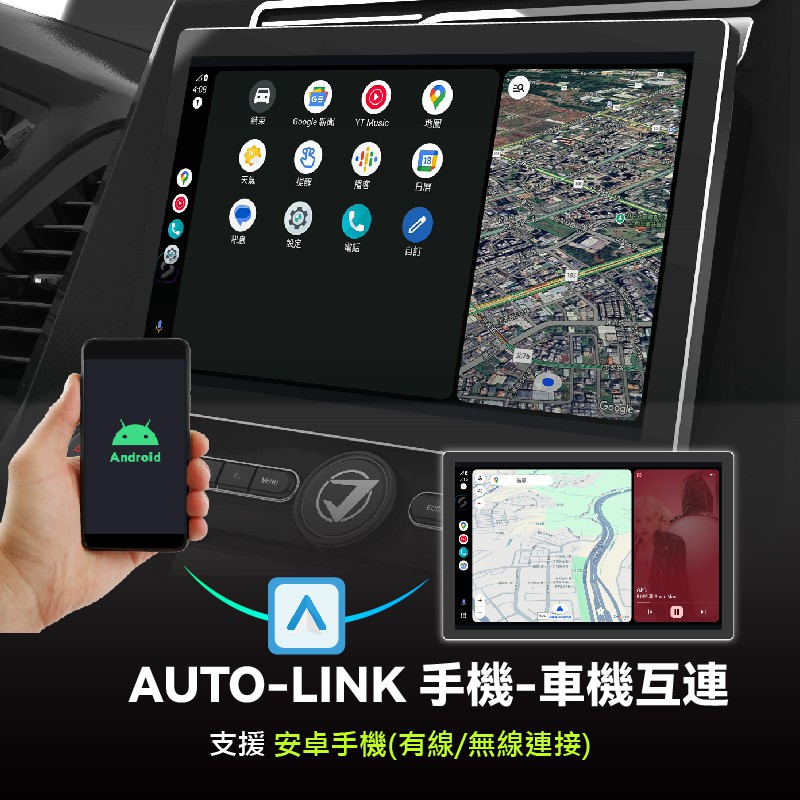 AUTO LINK，安卓手機串聯